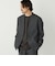 SHIPS Colors:T/W ツイード ノーカラー ジャケット(セットアップ対応可能)◇