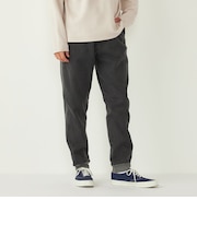 〈手洗い可能〉バック フリース 裏起毛 ストレッチ リブ パンツ2◇