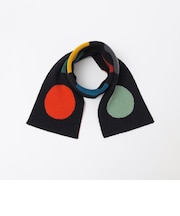 JO GORDON: Small Multicolour spot scarf