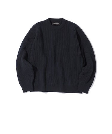 Southwick: Gate Label ウール シルク クルーネック ニット