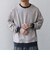 【SHIPS any別注】ONEITA: ケミカルウォッシュ リラックス リンガー Tシャツ(ロンT)◇