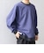 【SHIPS any別注】ONEITA: ケミカルウォッシュ リラックス リンガー Tシャツ(ロンT)◇