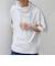 SHIPS any:〈洗濯機可能〉マリンテイスト ボーダー リラックス Tシャツ(スカーフ付き)◇