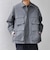 SHIPS any: コットン/ナイロン ワッシャー BDU シャツ ジャケット (セットアップ対応)◇