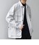 SHIPS any: コットン/ナイロン ワッシャー BDU シャツ ジャケット (セットアップ対応)◇