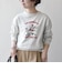 【SHIPS any別注】THE KNiTS:〈洗濯機可能〉ロゴ プリント スウェット 26SS