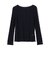 SHIPS Colors:〈手洗い可能〉ストレッチ レース ボートネック トップス◇