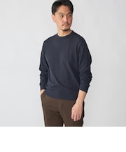 SHIPS: 14ゲージ アムンゼン クルーネック ロングスリーブ ニット