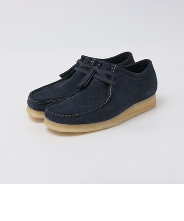 【SHIPS EXCLUSIVE】CLARKS: WALLABEE SUEDE NAVY