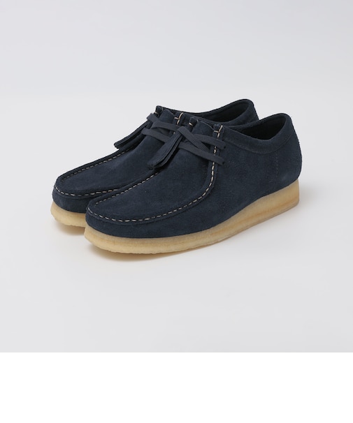 【SHIPS EXCLUSIVE】CLARKS: WALLABEE SUEDE NAVY