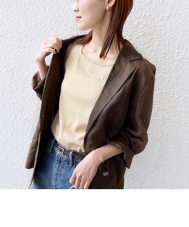 〈手洗い可能〉ラメ 2WAY ノースリーブ プルオーバー