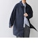 〈撥水加工〉タスラン SOLOTEX(R) ステンカラー コート 26AW◇
