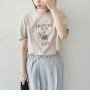 SHIPS Colors:TeddyBear(R) コラボ Tシャツ◇