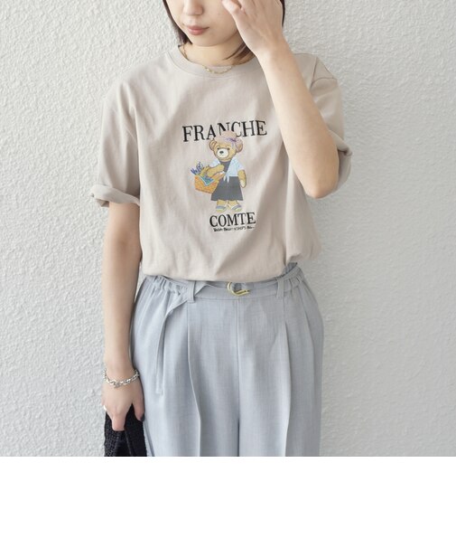SHIPS Colors:TeddyBear(R) コラボ Tシャツ◇