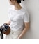 【SHIPS any別注】PETIT BATEAU: ロゴ プリント コンパクト TEE 26SS