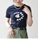 【SHIPS any別注】PETIT BATEAU: ロゴ プリント コンパクト TEE 26SS