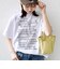 【WEB限定】バック タック ショート スリーブ ロゴ プリント TEE