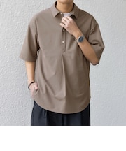 SHIPS any:〈吸水速乾〉Rapidry ボタンダウン レギュラーカラー 半袖 シャツ(セットアップ対応)◇