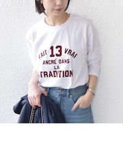 《追加予約》【WEB限定】〈洗濯機可能〉フロッキー ロゴ TEE（ロンT）◇