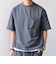 SHIPS any:〈吸水速乾〉Rapidry クルーネック スピンドル ポケット Tシャツ◇