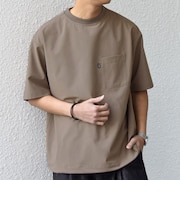 SHIPS any:〈吸水速乾〉Rapidry クルーネック スピンドル ポケット Tシャツ◇