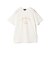 SHIPS Primary Navy Label:LUMIERE フロッキー プリント TEE