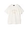 SHIPS Primary Navy Label:LUMIERE フロッキー プリント TEE