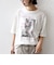 【WEB限定】オーガニック コットン 5分袖 フォト TEE