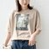 【WEB限定】オーガニック コットン 5分袖 フォト TEE