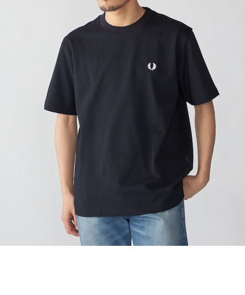 【SHIPS別注】FRED PERRY: ワンポイントロゴ ピケ Tシャツ 26SS