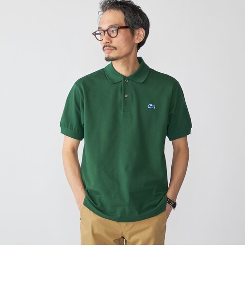 【SHIPS別注】LACOSTE: ドロップテイル ポロシャツ