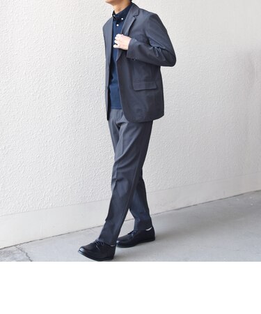 SHIPS any:〈撥水/軽量/ストレッチ〉SOLOTEX(R) シアサッカー セットアップ スーツ 26SS◇