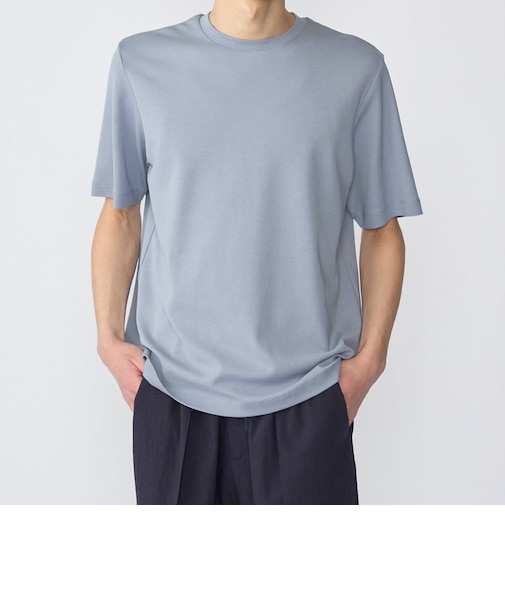 SHIPS:〈MADE IN JAPAN〉TECHNORAMA(R) ミラノ リブ Tシャツ