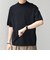 SHIPS any:〈手洗い可能〉ハイゲージ ニット リネン ミックス モックネック 半袖 Tシャツ 26SS◇