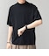 SHIPS any:〈手洗い可能〉ハイゲージ ニット リネン ミックス モックネック 半袖 Tシャツ 26SS◇