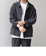 SHIPS any:〈撥水/軽量/ストレッチ〉SOLOTEX(R) シアサッカー トラック ブルゾン 26SS(セットアップ対応)◇