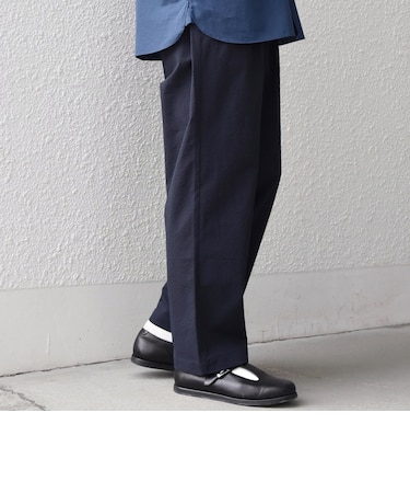 SHIPS any:〈撥水/軽量/ストレッチ〉SOLOTEX(R) シアサッカー セミワイド イージーパンツ26SS◇