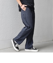 SHIPS any:〈撥水/軽量/ストレッチ〉SOLOTEX(R) シアサッカー セミワイド イージーパンツ26SS◇