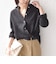 SHIPS Colors:〈洗濯機可能〉ユーロリネン (EURO Linen) 2WAY ロングスリーブ シャツ◇