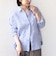 SHIPS Colors:〈洗濯機可能〉ユーロリネン (EURO Linen) 2WAY ロングスリーブ シャツ◇