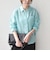SHIPS Colors:〈洗濯機可能〉ユーロリネン (EURO Linen) 2WAY ロングスリーブ シャツ◇