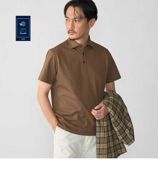 SHIPS:〈接触冷感〉I Cotoni di Albini ショート スリーブ ポロシャツ