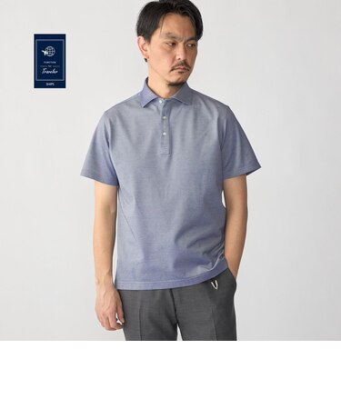SHIPS:〈接触冷感〉I Cotoni di Albini ショート スリーブ ポロシャツ