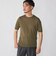 Drumohr: リネン コットン ガーメントダイ クルーネック ニット Tシャツ