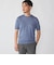 Drumohr: リネン コットン ガーメントダイ クルーネック ニット Tシャツ
