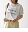 【SHIPS any別注】La Hutte:〈洗濯機可能〉デザイン ロゴ プリント TEE 26AW