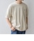 【SHIPS any別注】LACOSTE: ワンポイント ロゴ ピケ クルーネック Tシャツ 26SS◇