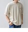 【SHIPS any別注】LACOSTE: ワンポイント ロゴ ピケ クルーネック Tシャツ 26SS◇