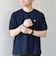 【SHIPS any別注】LACOSTE: ワンポイント ロゴ ピケ クルーネック Tシャツ 26SS◇