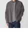 SHIPS: 〈MADE IN JAPAN〉エアー サッカー リラックス バンドカラー シャツ
